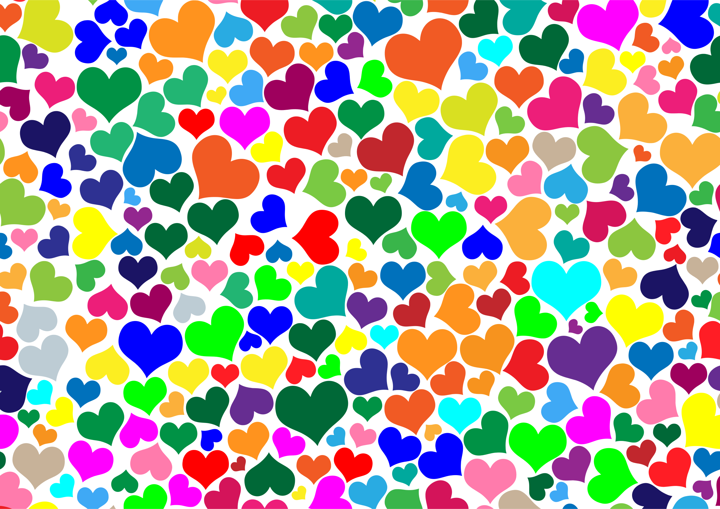 Colorful hearts. Цветные сердечки. Сердечки мелкие цветные. Много разноцветных сердечек. Много маленьких сердечек.