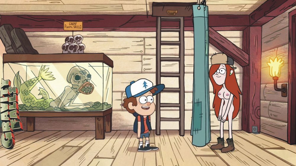 Гравити Фолз город Gravity Falls