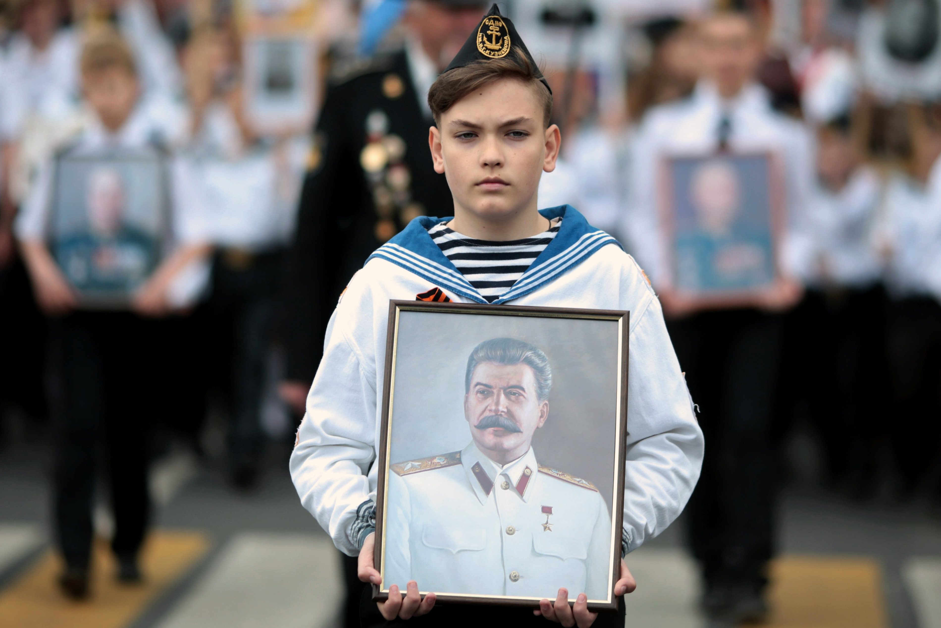 Бессмертный полк портрет Сталина
