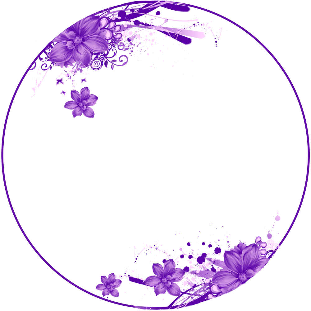 Круглая рамка для надписи