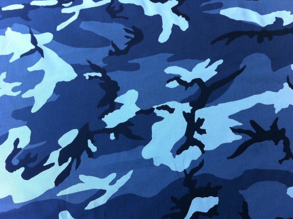 Navy Blue Camo