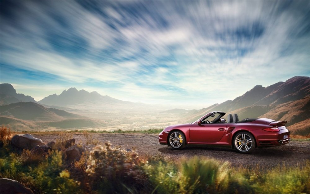 Porsche 911 Turbo Cabrio Wallpaper