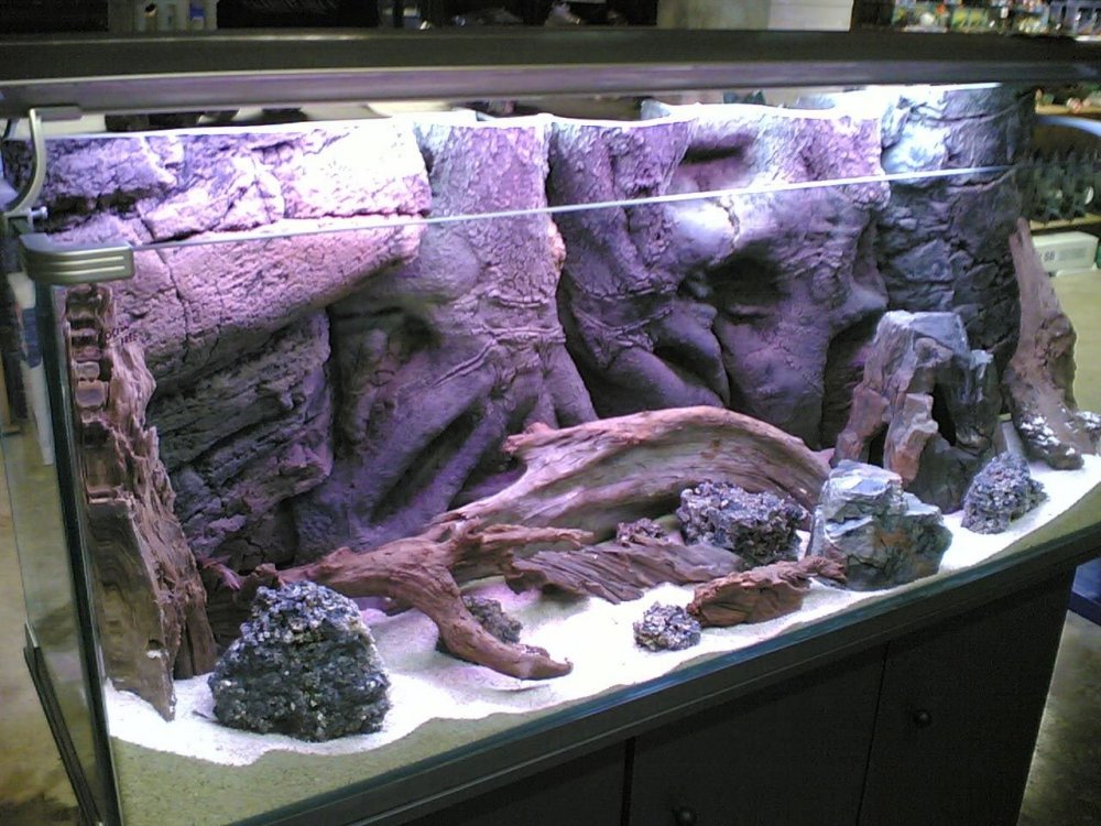 Декорация для аквариума камни