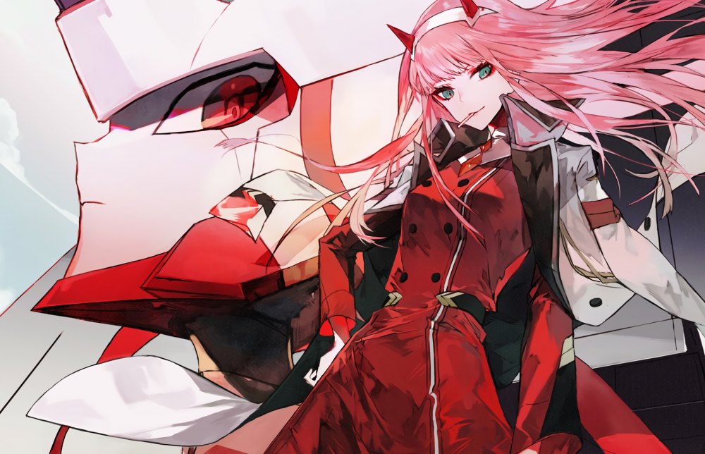 FRANXX Zero two аниме