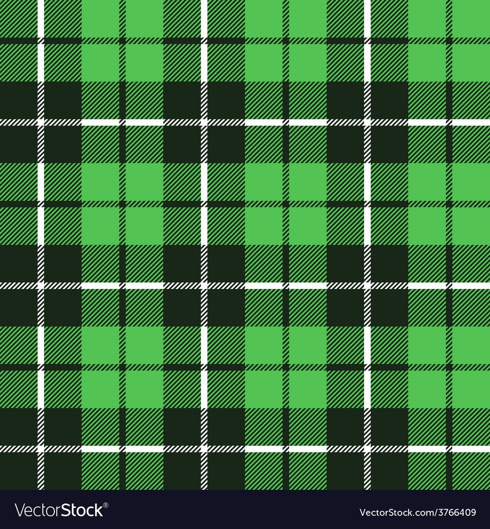 Шотландская клетка зеленая