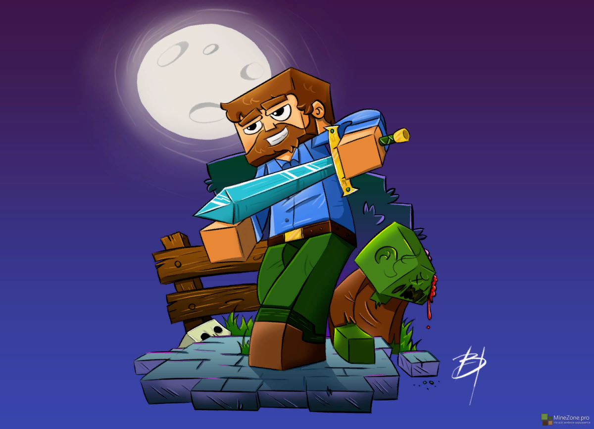 Minecraft art