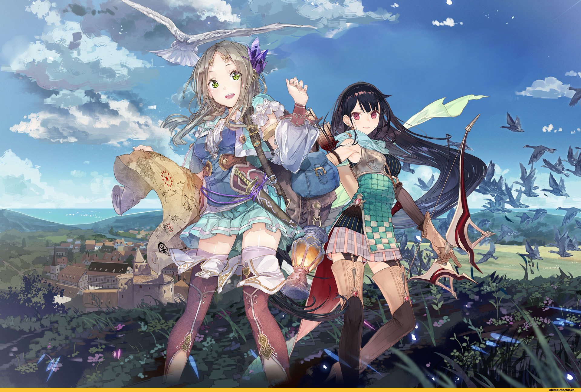 Atelier firis. Atelier Firis: the Alchemist and the mysterious Journey. Аниме.. Аниме арт. Качественные арты.