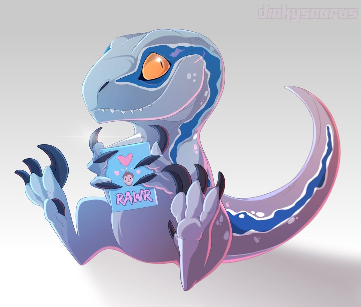 Velociraptor blue by vavacung -- fur affinity dot net