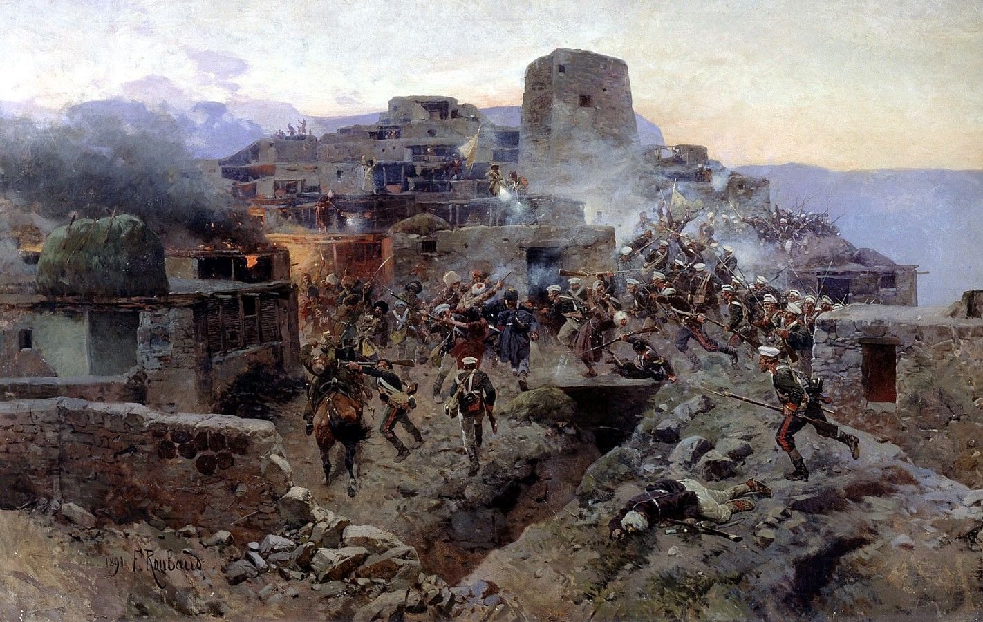 Франц Рубо Кавказская война
