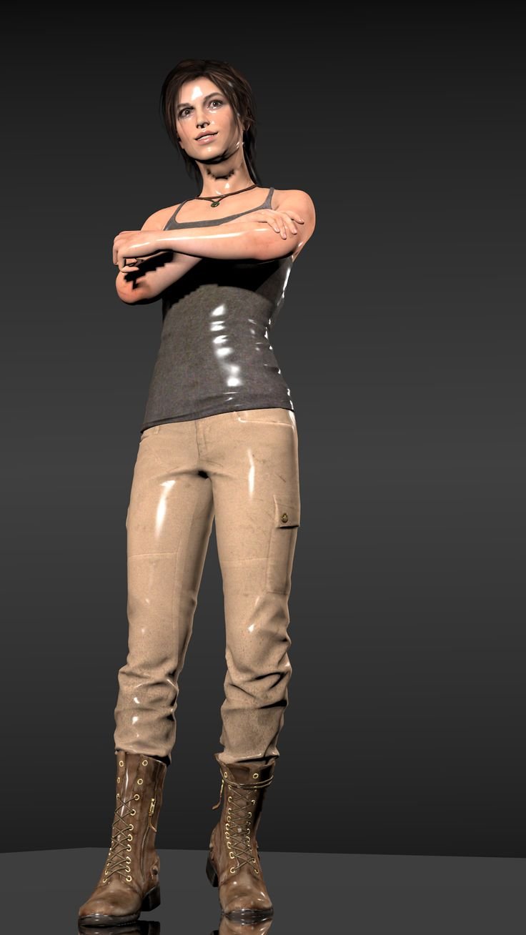 3д Lara Croft