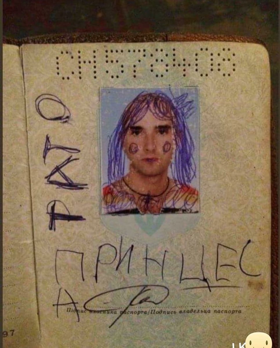 Смешные паспорта