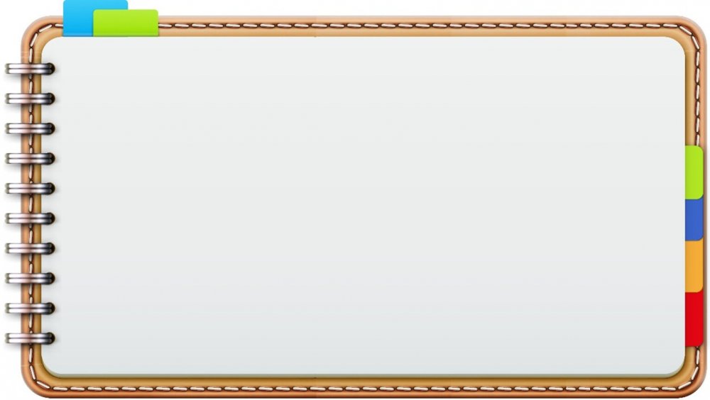 Фон для презентации блокнот