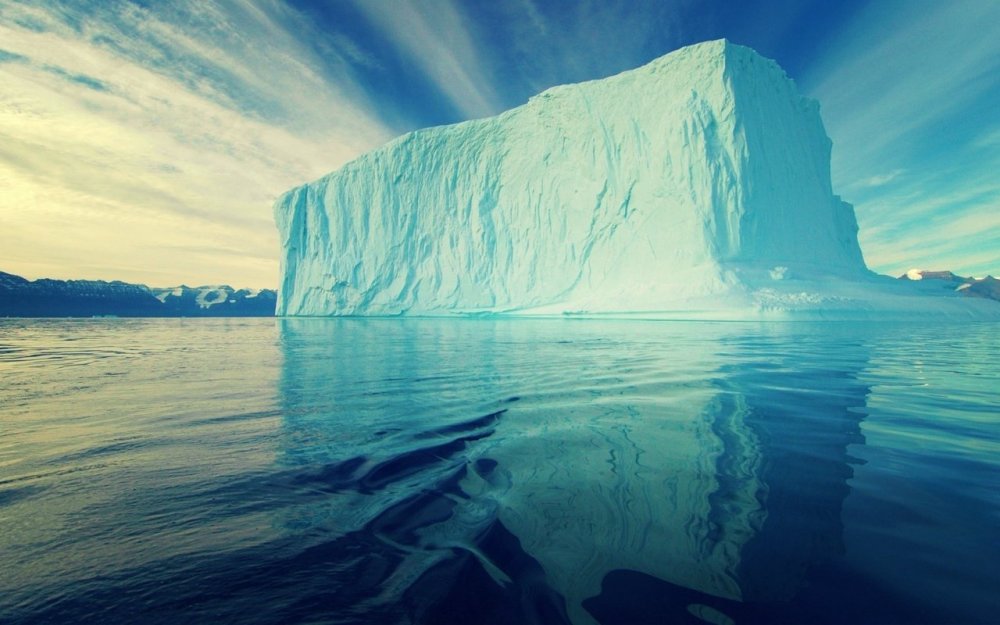 Ледник Антарктида Арктика Гренландия