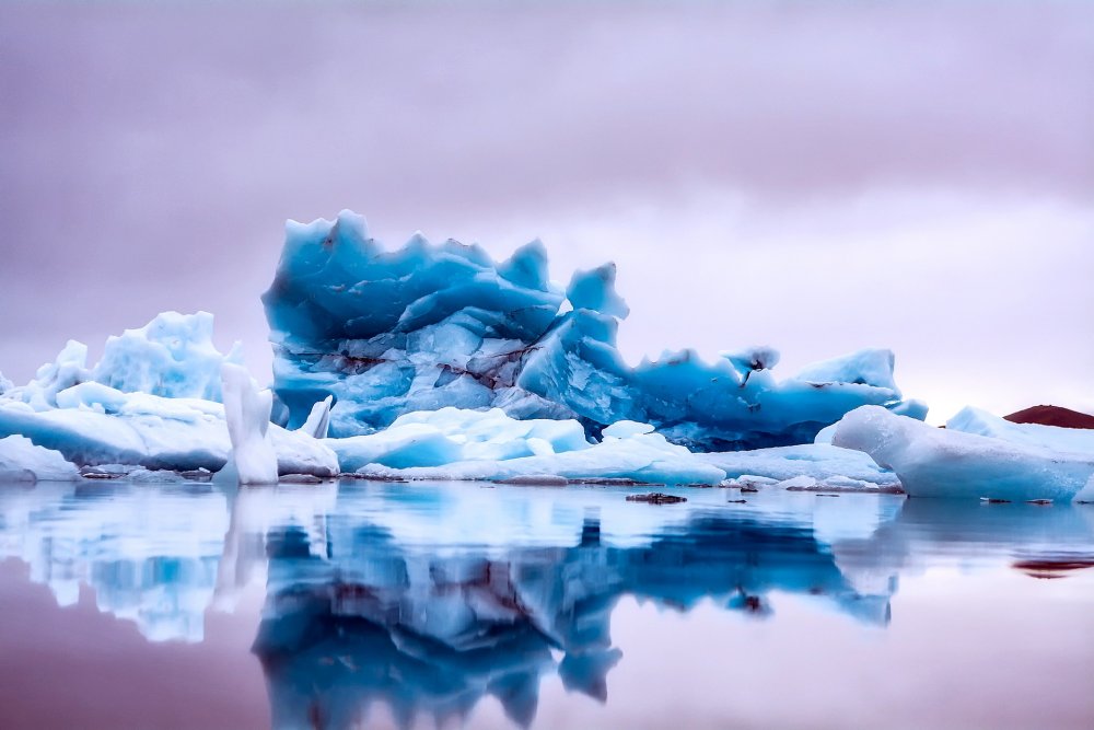 Арктика, лёд, айсберги