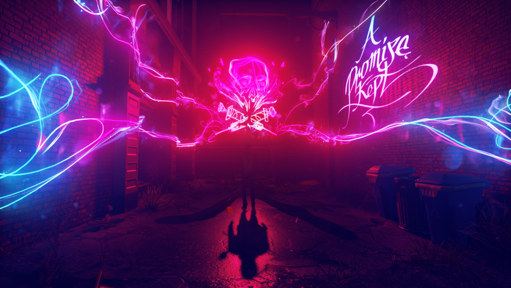 Infamous second son неоновый Луч