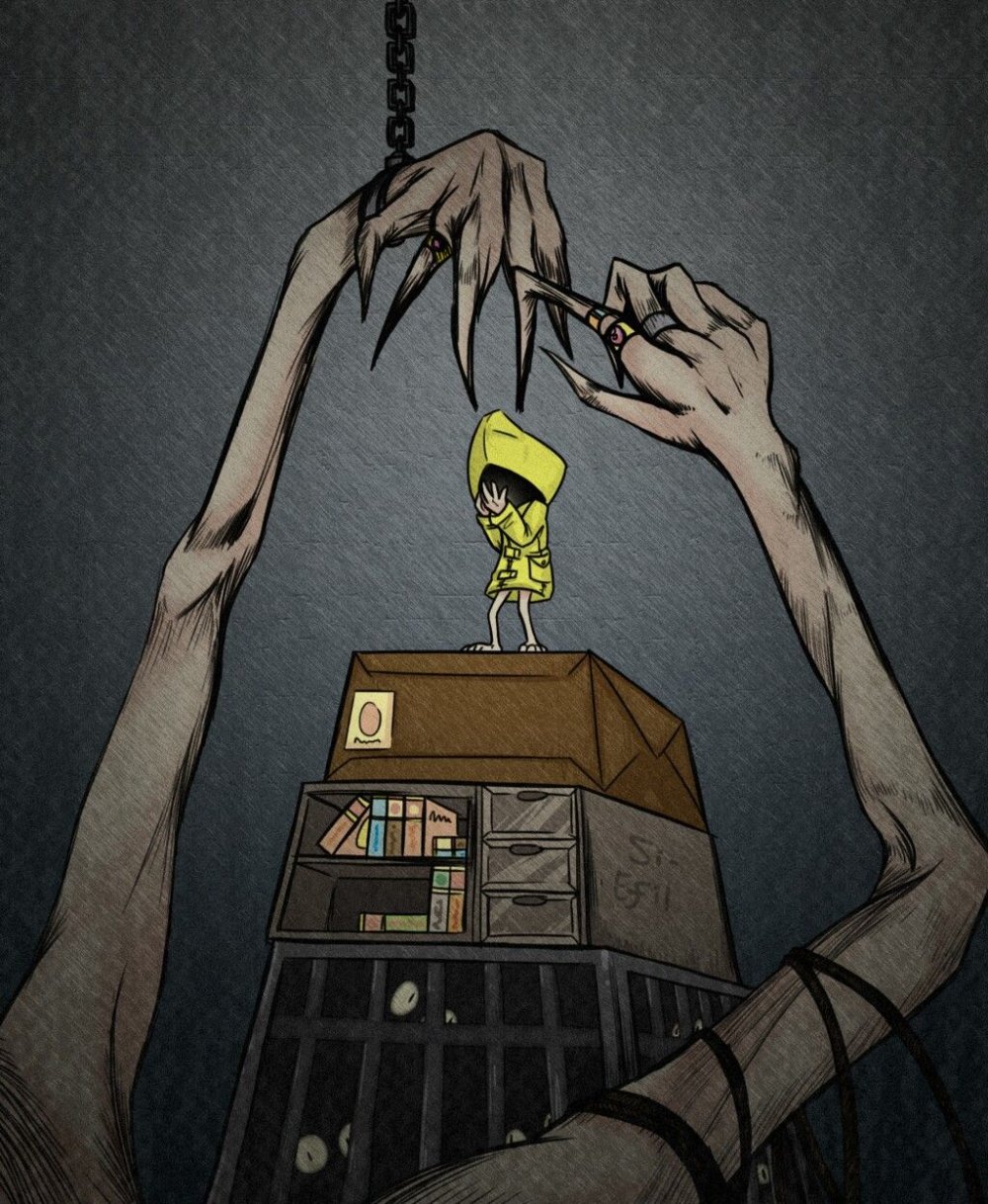 Шестая little Nightmares Art