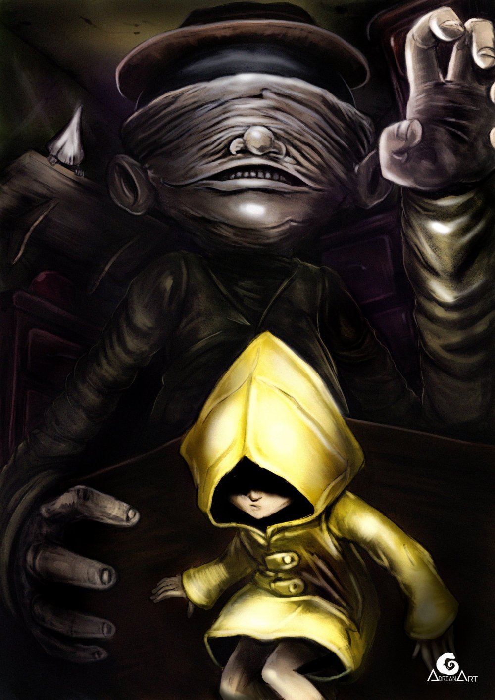 Little Nightmares шестая арт