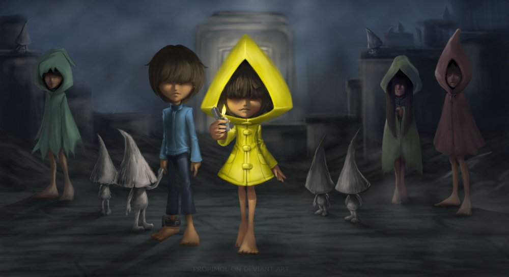 Little Nightmares шестая и беглец