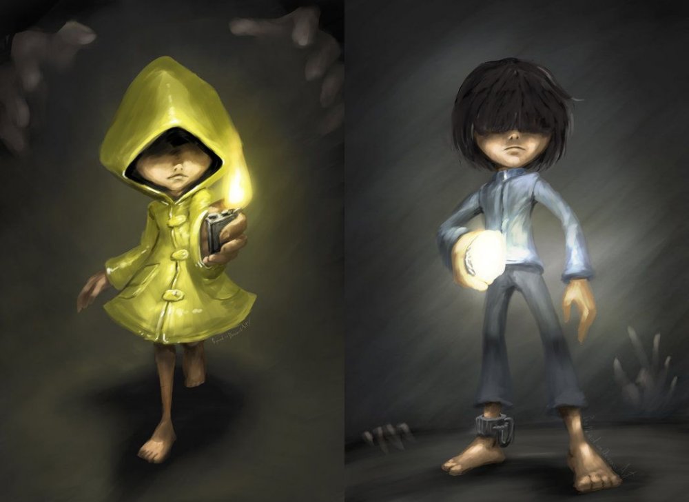 Little Nightmares шестая и беглец