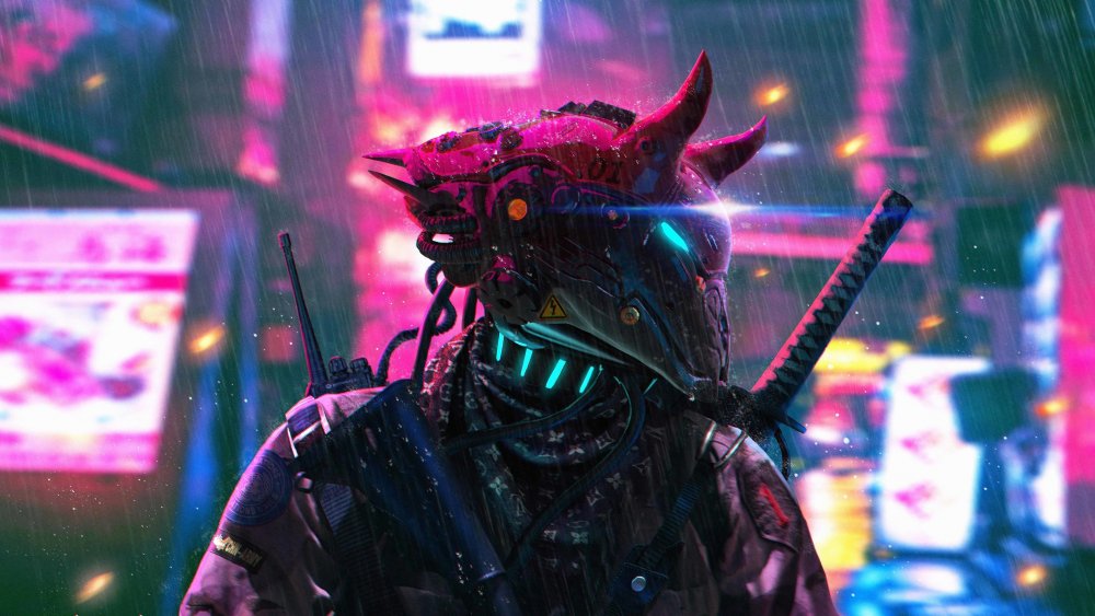 Cyber Samurai Cyberpunk 2077