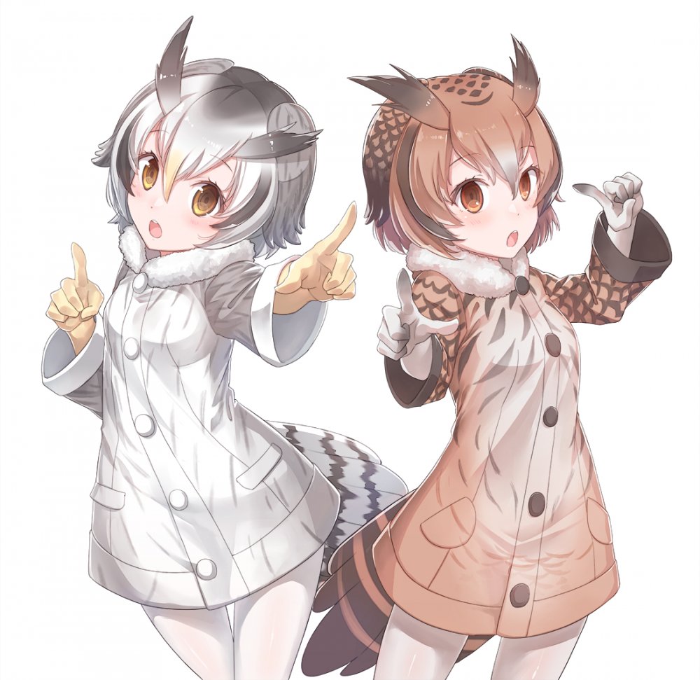 Kemono friends Полярная Сова