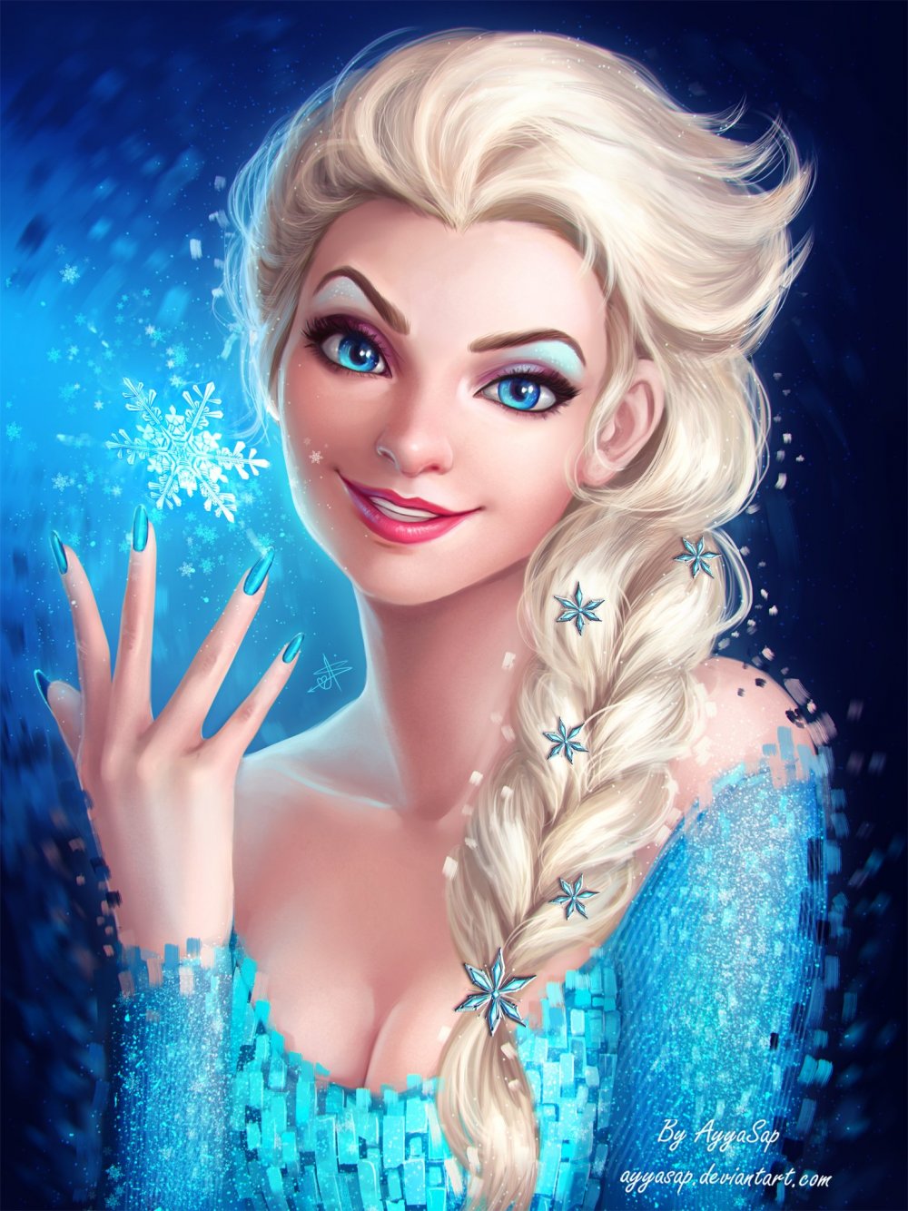 Дисней принцесса Эльза Elsa