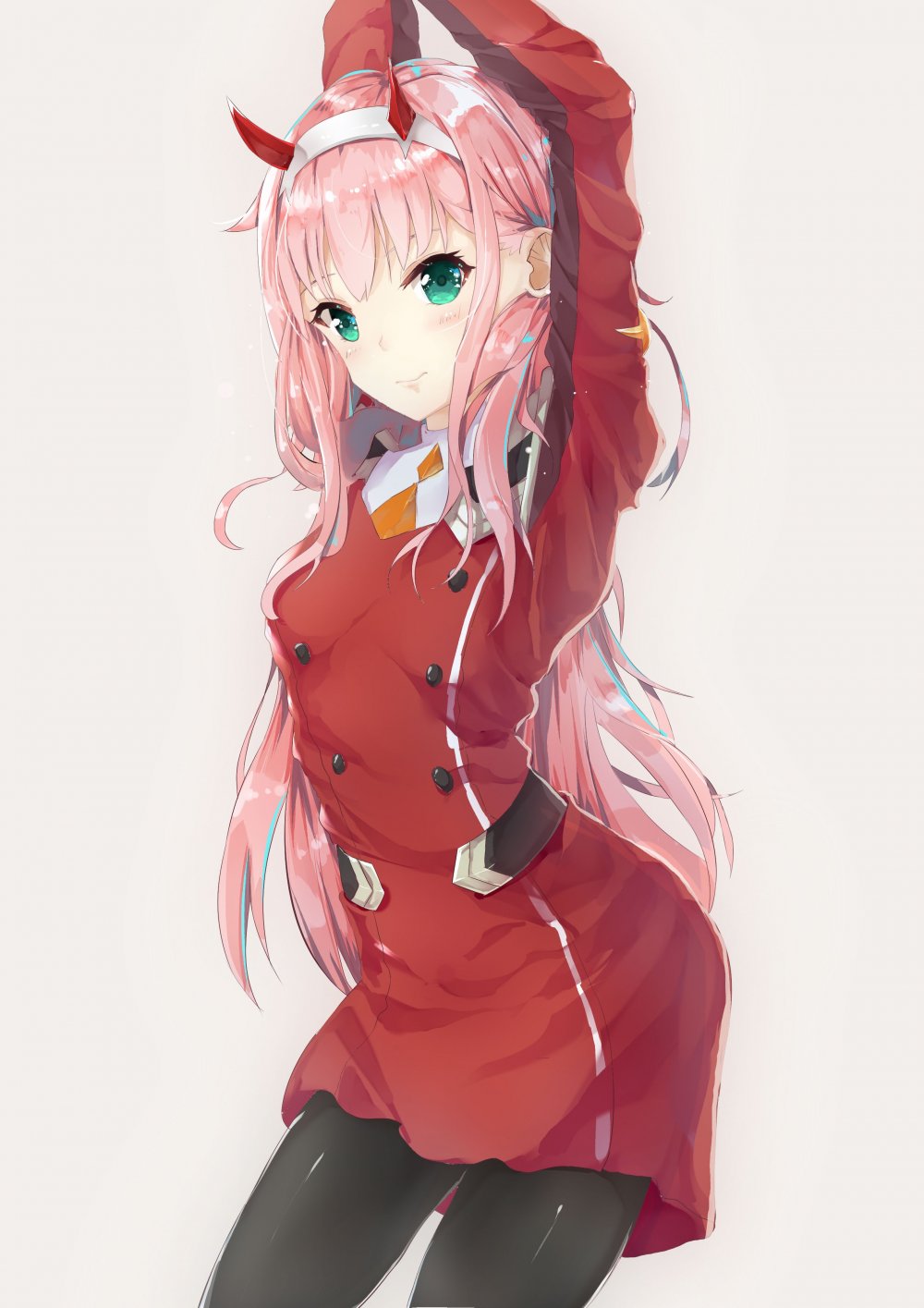 Zero two с венком