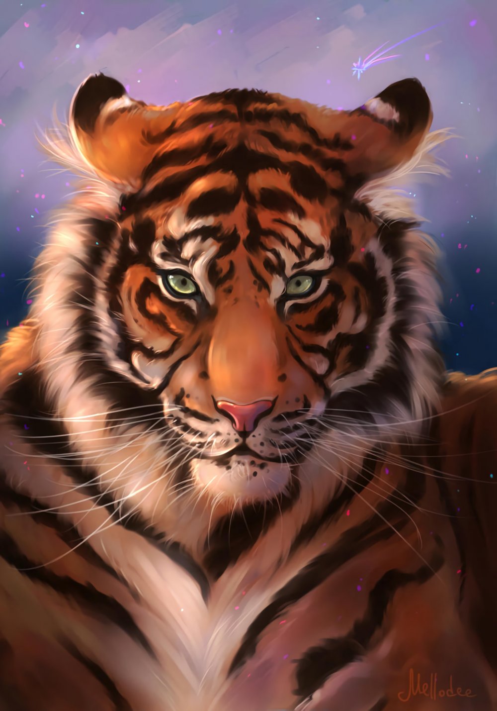 Портрет тигра