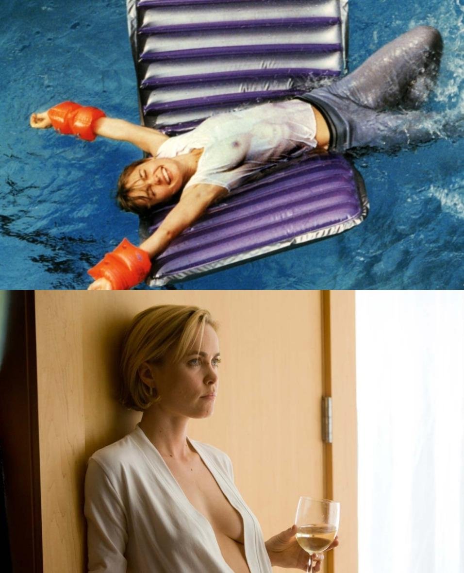 Radha Mitchell в купальнике