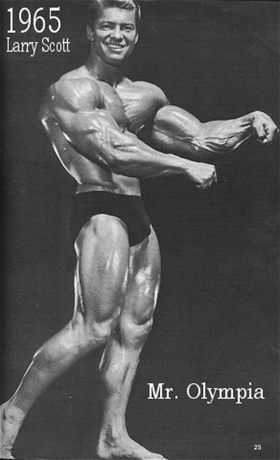 Bodybuilder Larry Scott pics