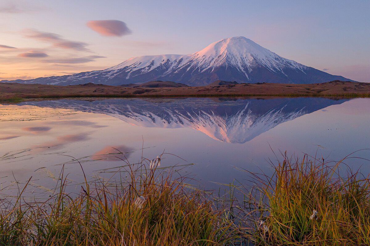 Камчатка осень вулканы