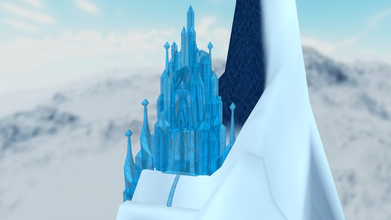 Холодное сердце ледяной дворец