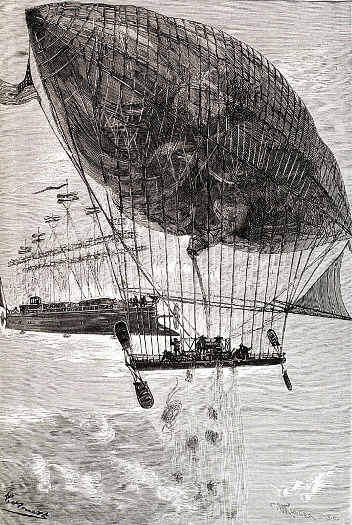 Альбатрос корабль Жюль Верн
