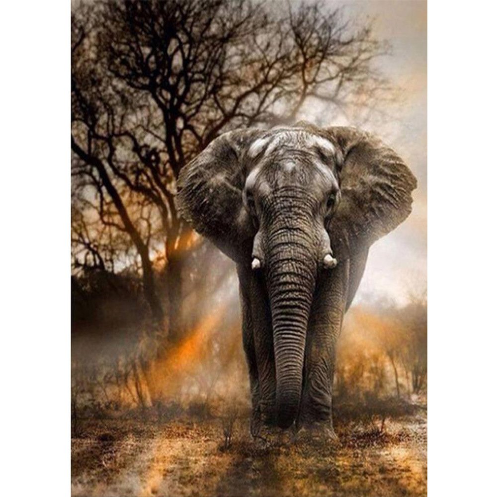Алмазная мозаика Африканский слон