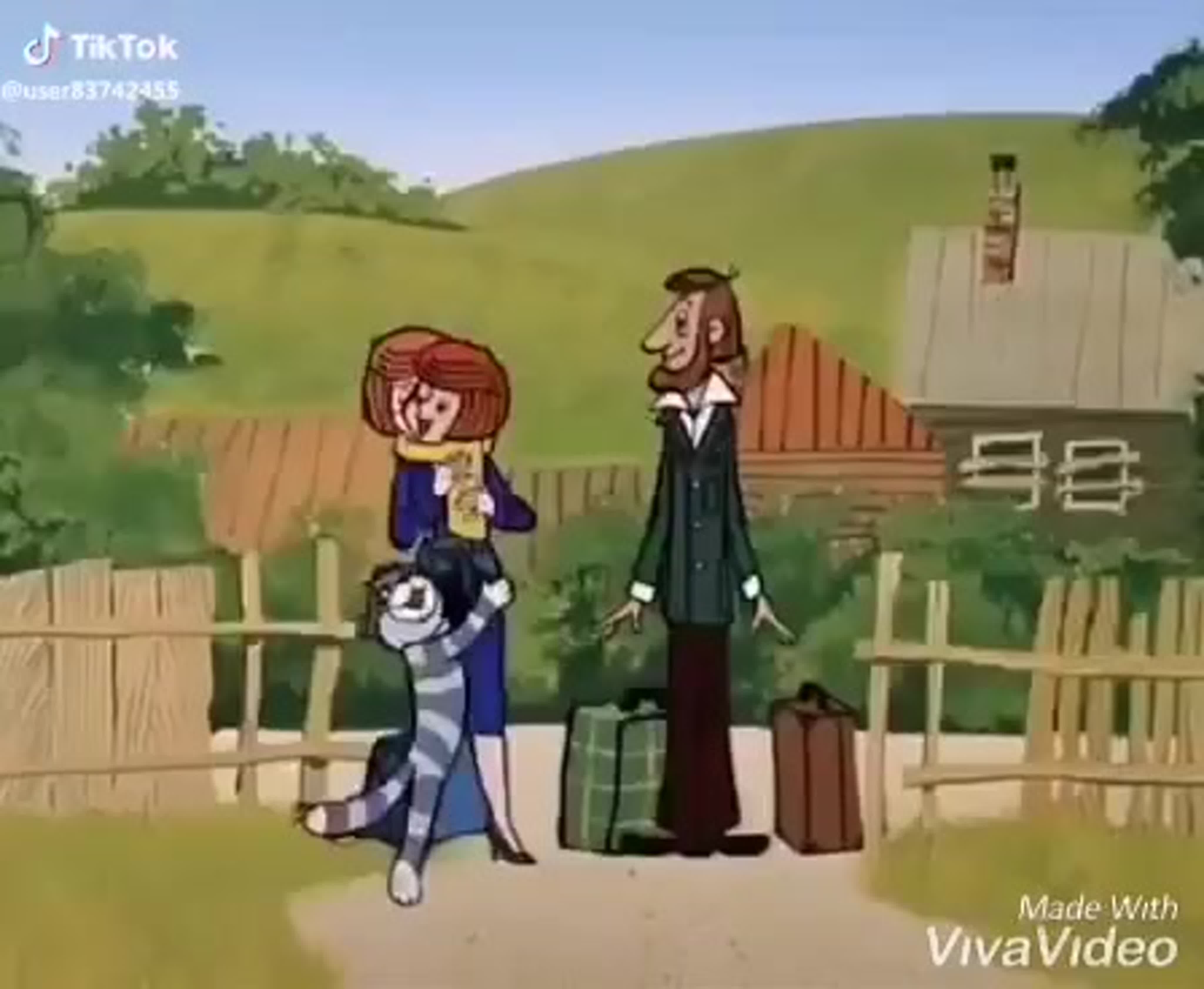 Каникулы в Простоквашино мультфильм 1980