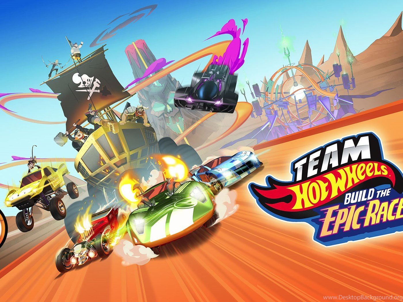 Team hot Wheels мегатрасса