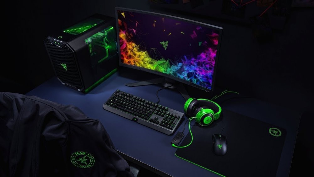 Игровой компьютер рейзер игровой монитор Razer