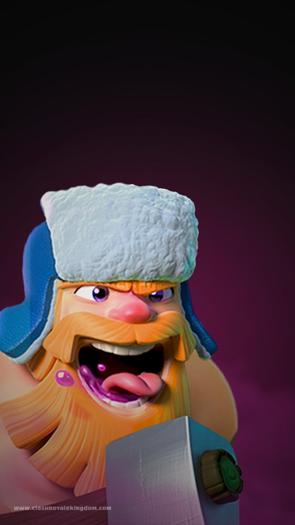 Clash Royale дровосек арт