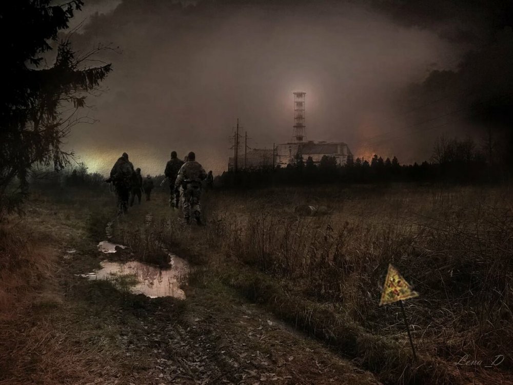 Чернобыль зона отчуждения сталкер
