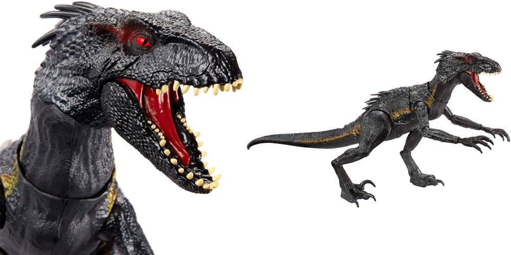 Mattel Jurassic World grab 'n Growl Indoraptor Dinosaur Figure - fly53