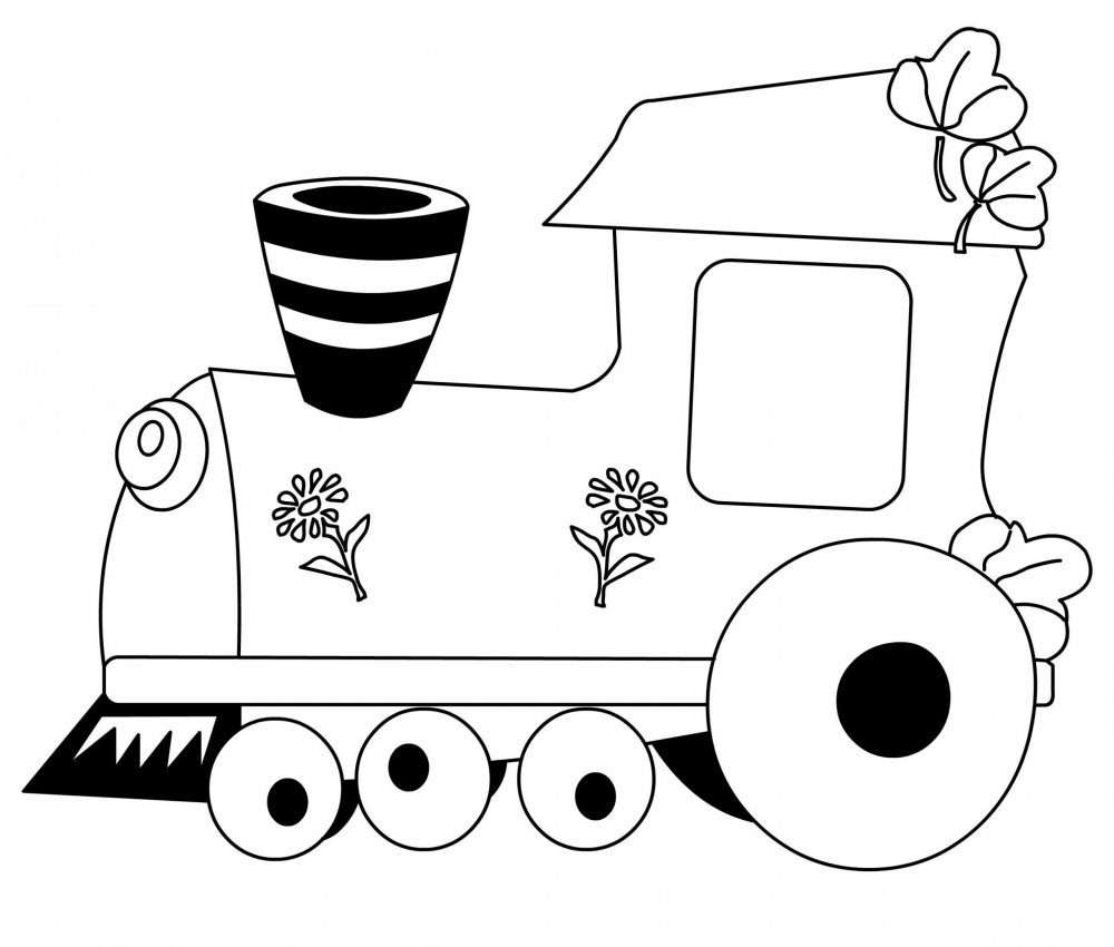 Фоторамка паровозик с вагончиками