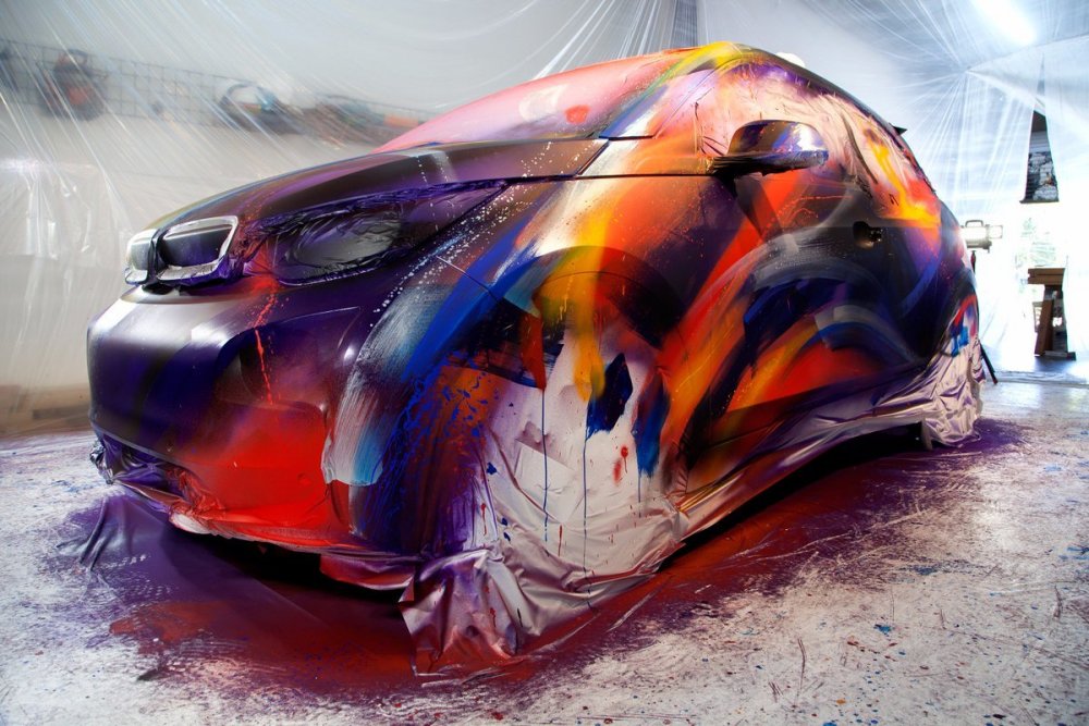 BMW Paint Art