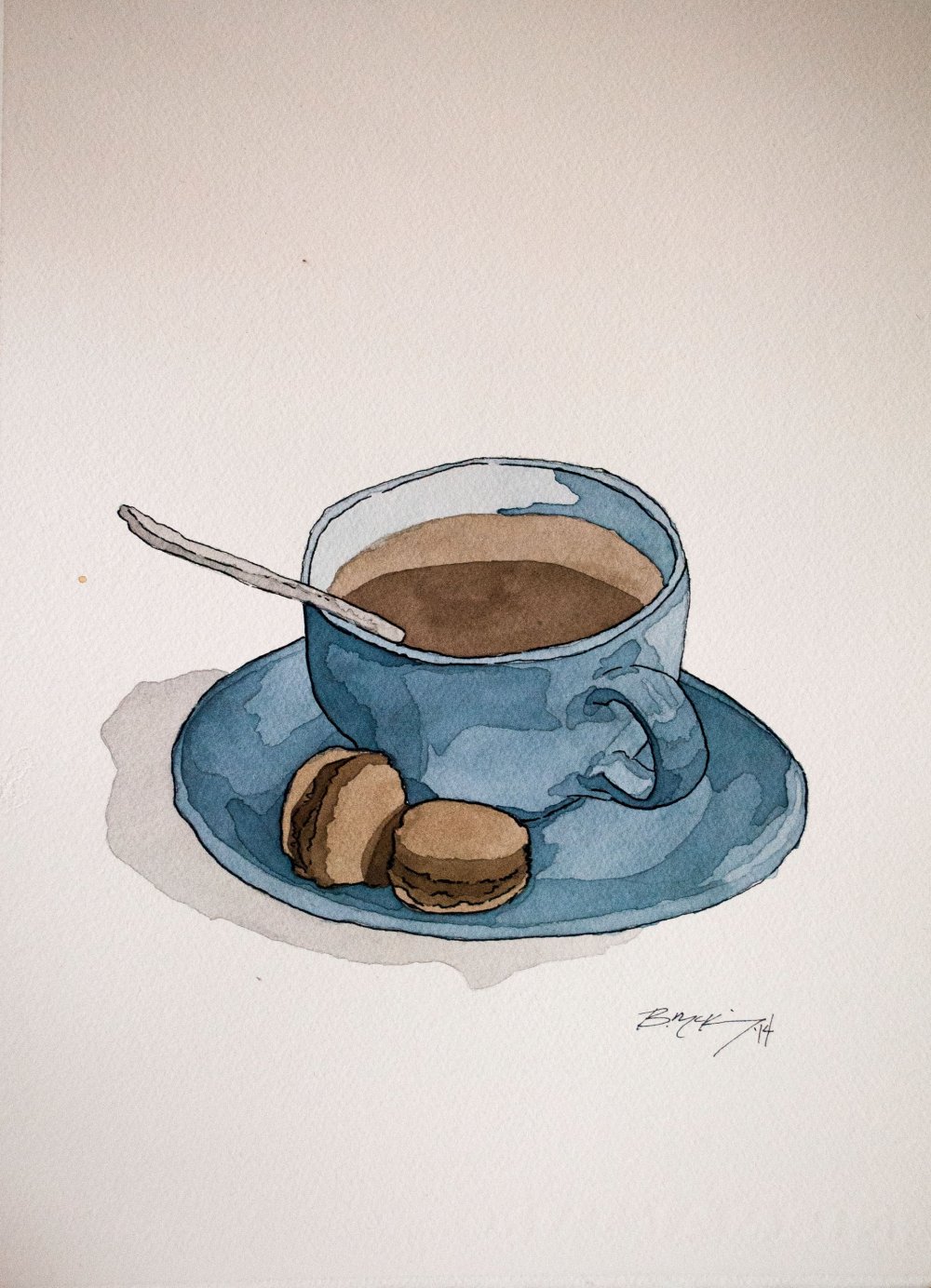 Рисунки для срисовки лёгкие чай