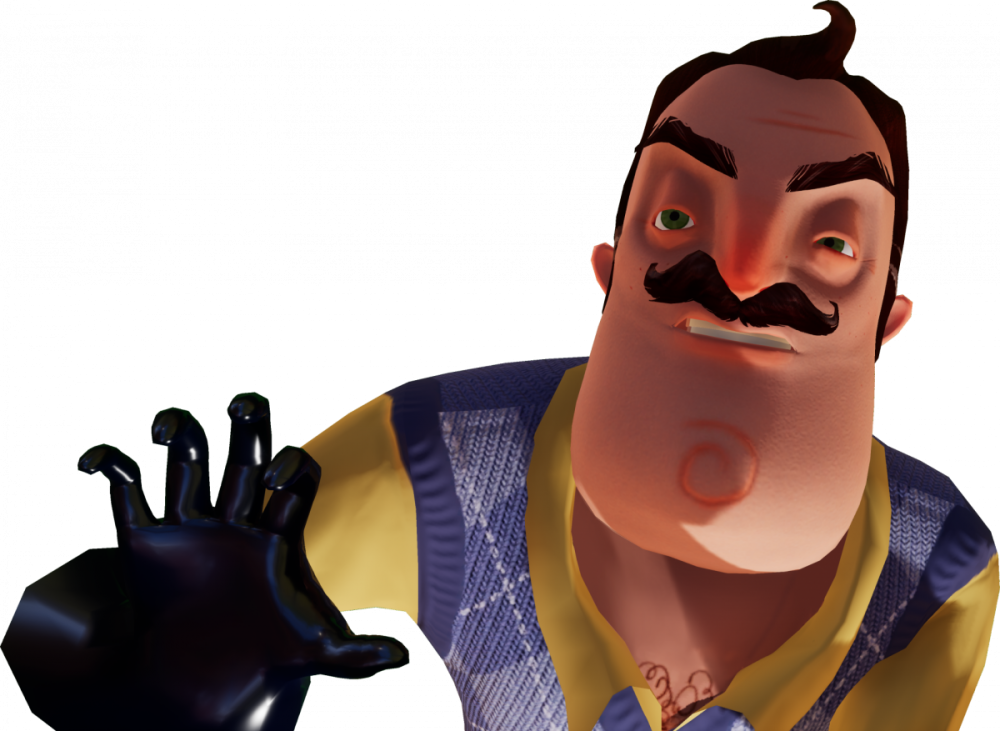 Сосед из игры hello Neighbor