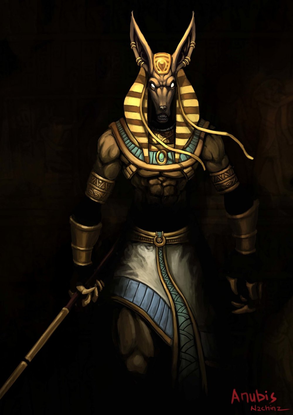 Египетский Бог Анубис