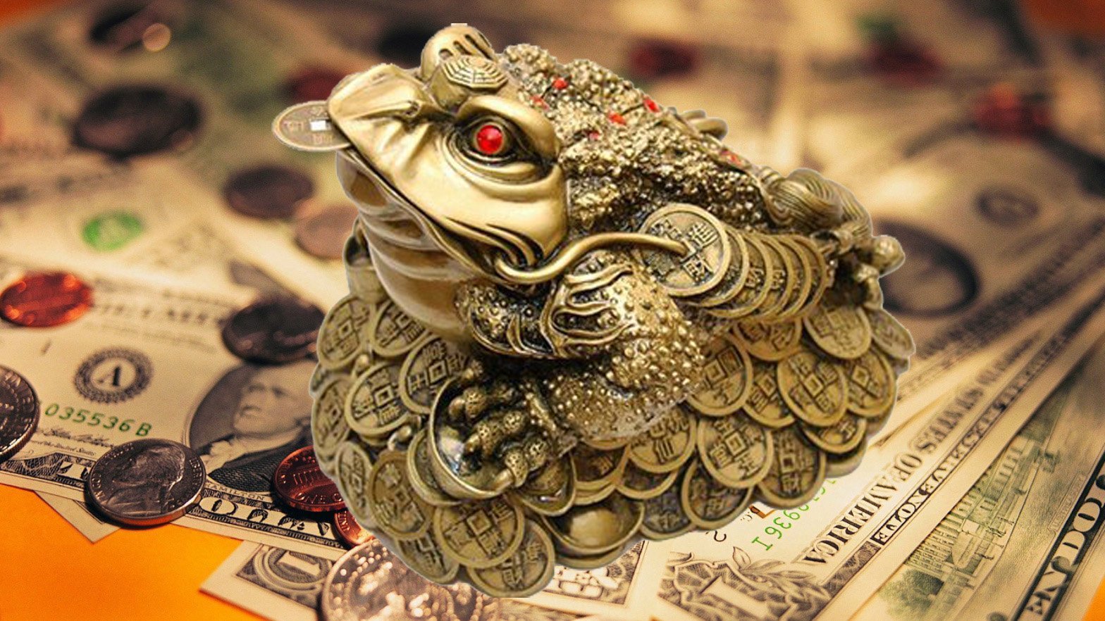 Фен шуй денежная жаба