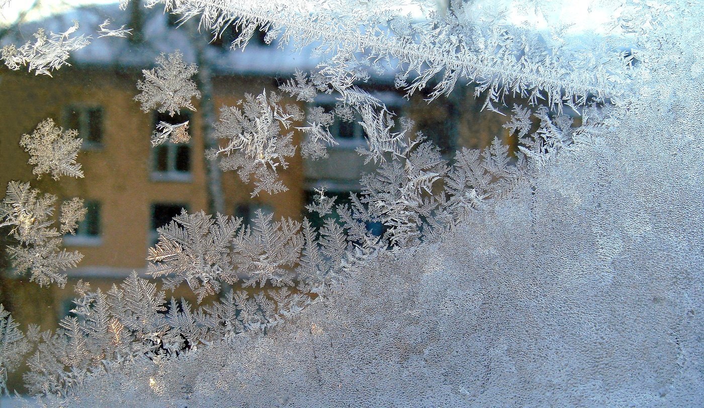 картинки мороза на окнах
