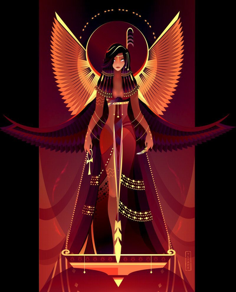 Маат богиня Египта