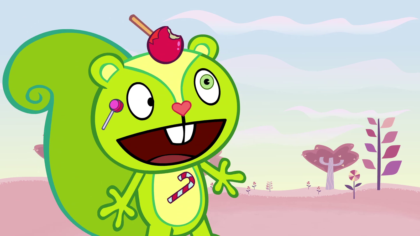 Хэппи три френдс. Happy Tree friends мультсериал. Хэппи три френдс Кэнди. Хэппи три френдс дерево.