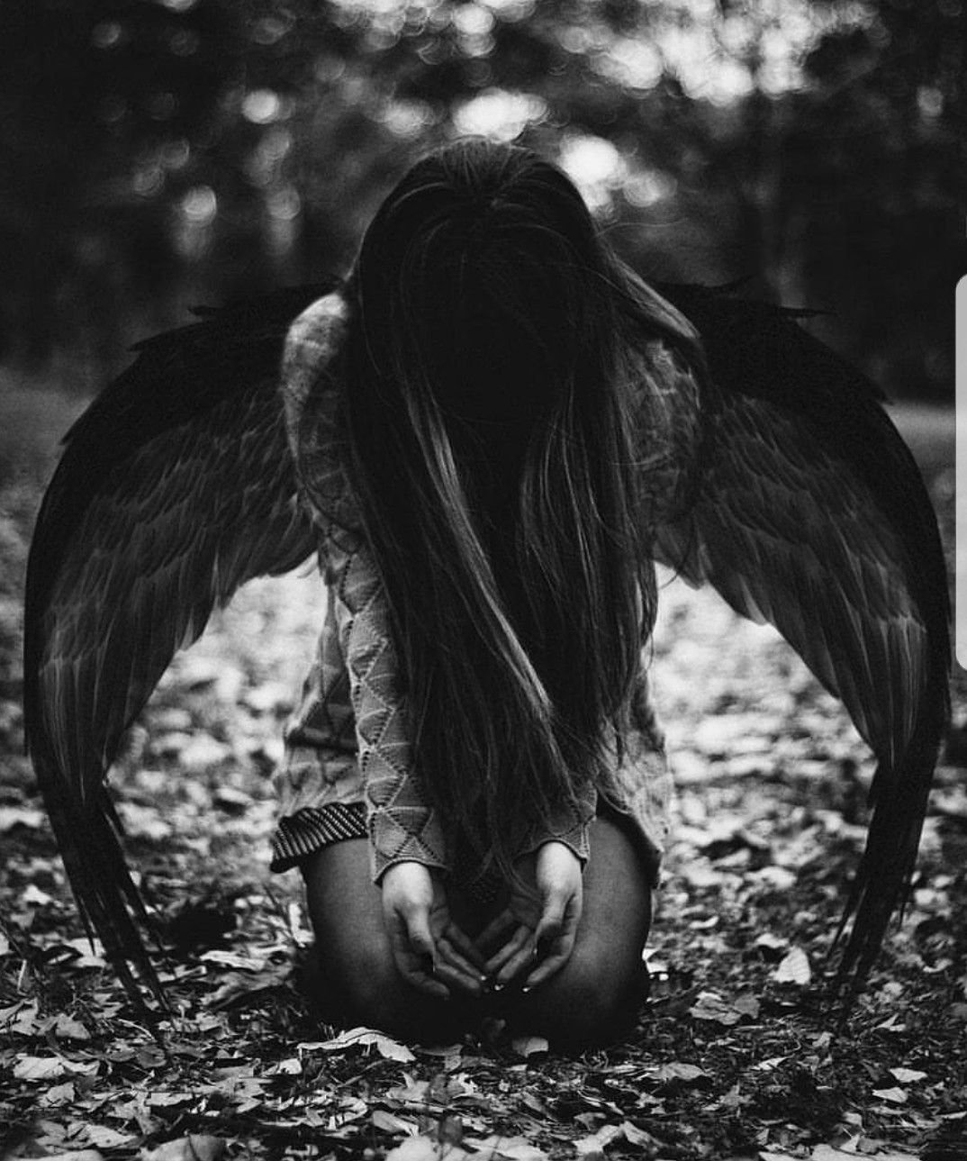 Падший ангел девушка